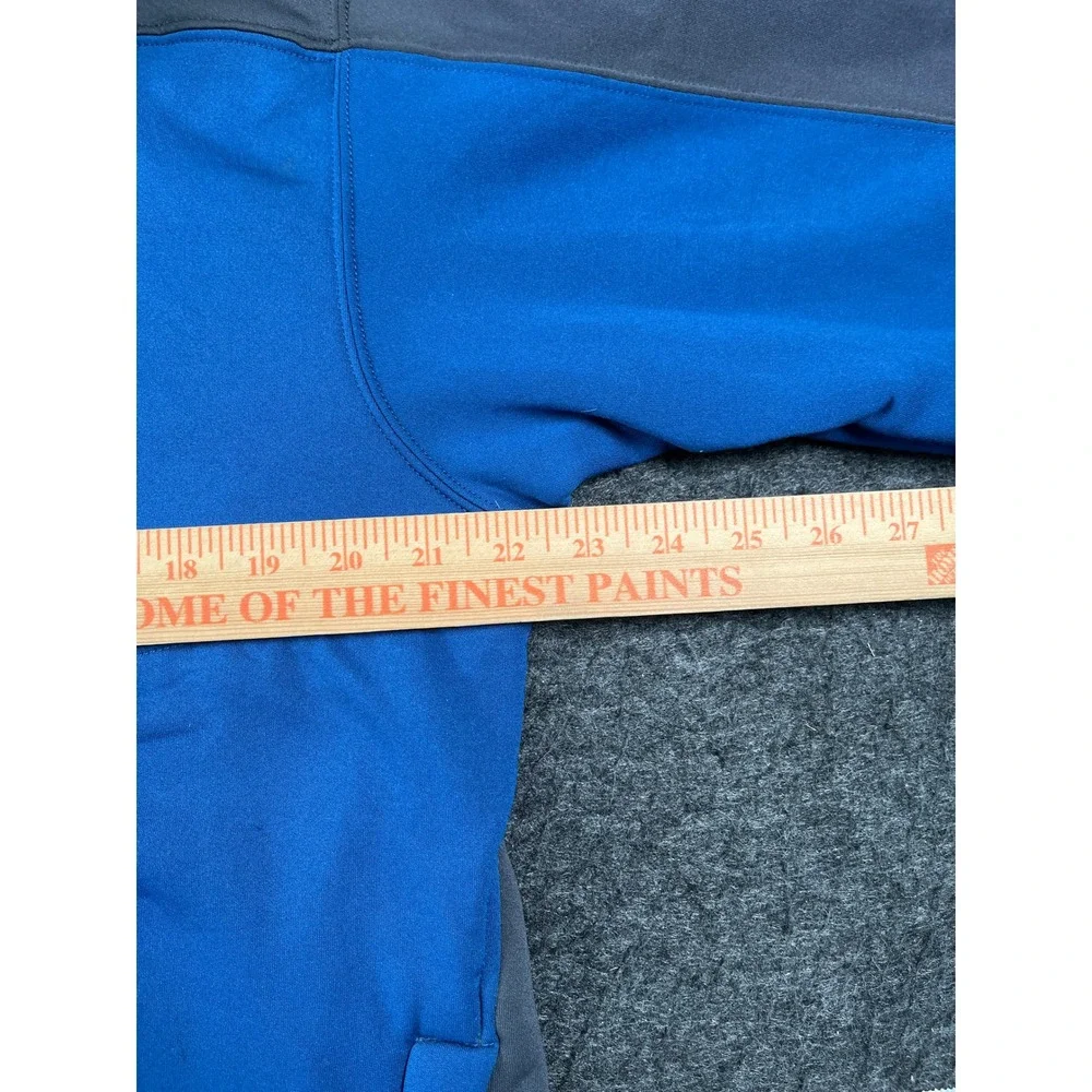 The North Face Flight Series Fleece Jacket Mens XL Blue Gray Colorblock Full Zip